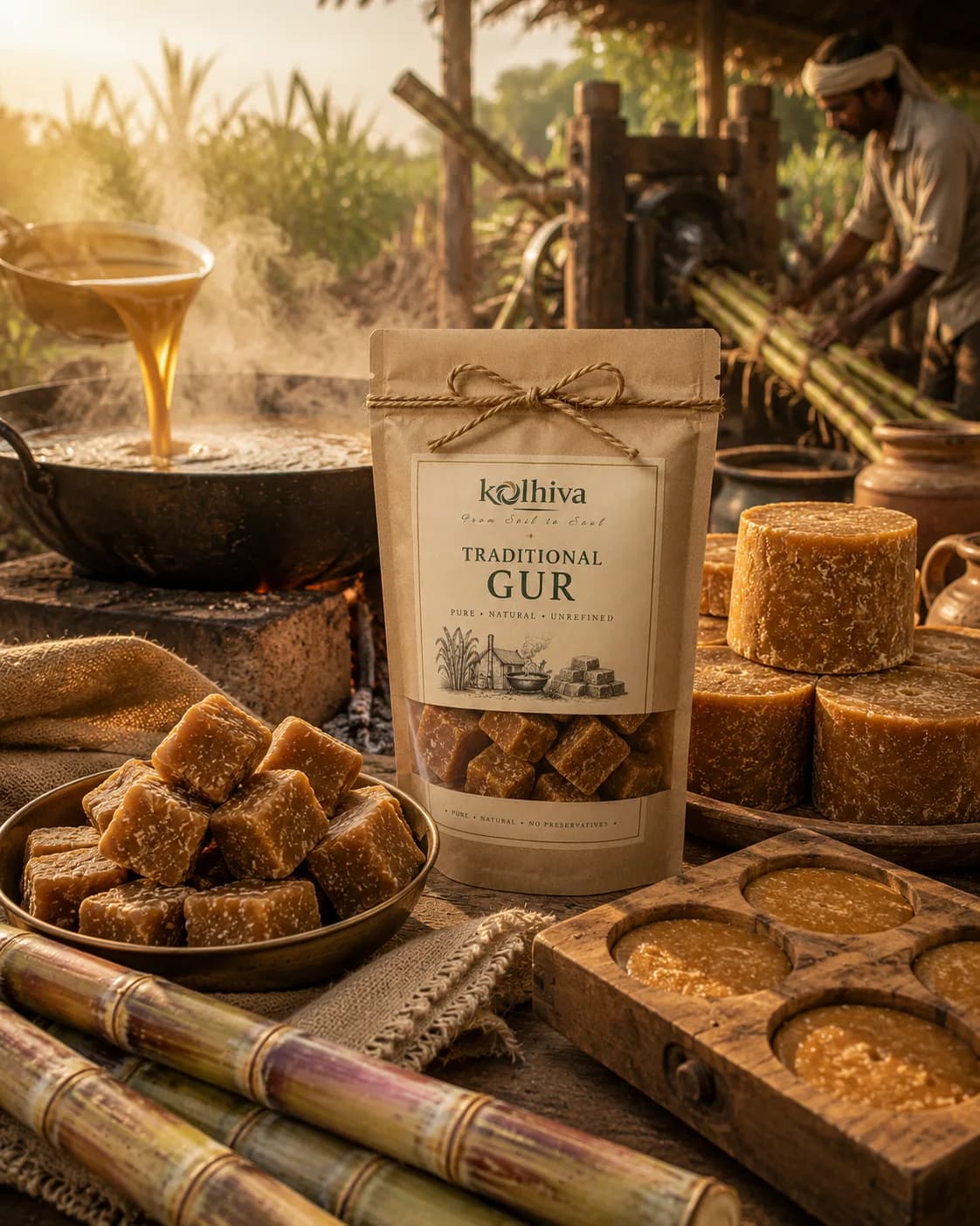 Jaggery & Jaggery Powder